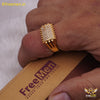 Freemen Best Line AD Stone Gold Plated Ring for Men - FM 265