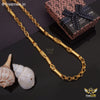 Freemen Stylish Ring Simple pipe Golden Chain for Men - FM299