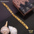 Freemen Gold Plated Nice Double Ring Leaf Bracelet  - FMG305