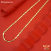 Freemen Best Nice Nawabi Line Golden Chain for Men - FM295