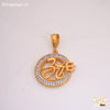 Freemen Om with Trishul Premium Pendant for Chain - FMG308