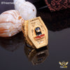 Freemen Fantastic Shivling Gold Plated Ring for Men - FMG326